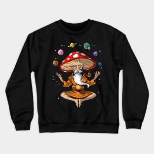 Buddha Magic Mushroom Crewneck Sweatshirt